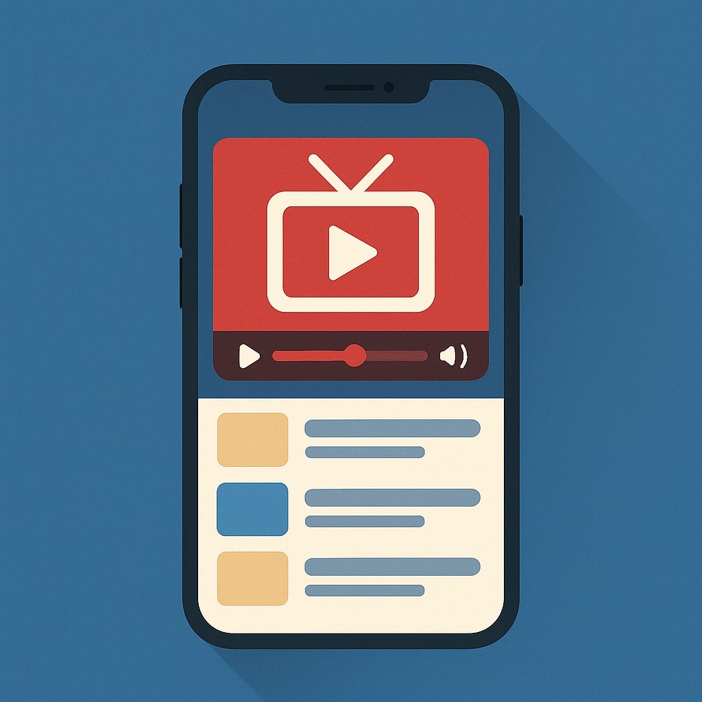 실시간 TV 방송 어플